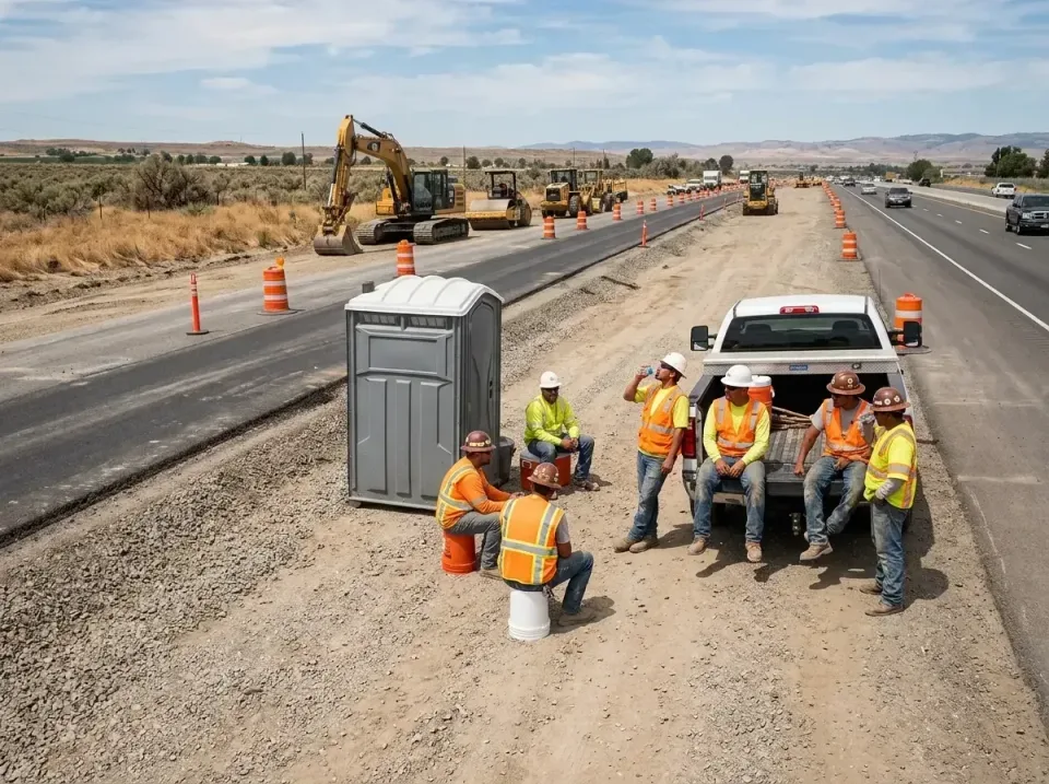 highway-road-construction-crew-007 — frequently asked questions, Porta Potty and Restroom Rentals in Claymont, DE